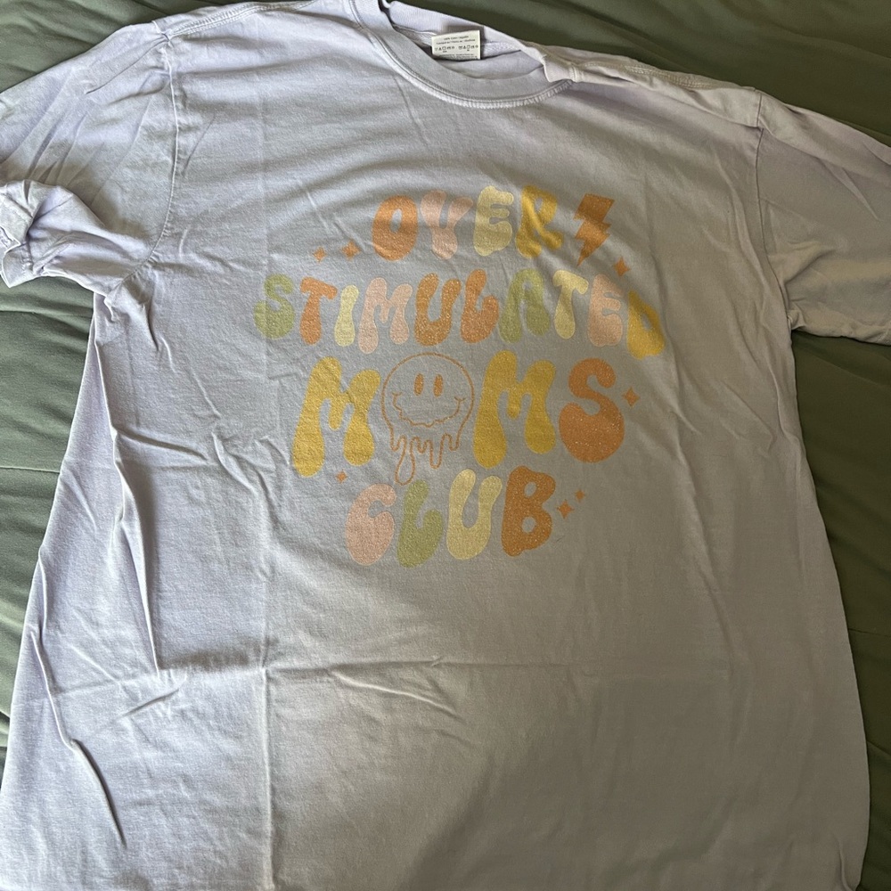 Comfort Colors Lavender Tee Size Adult L